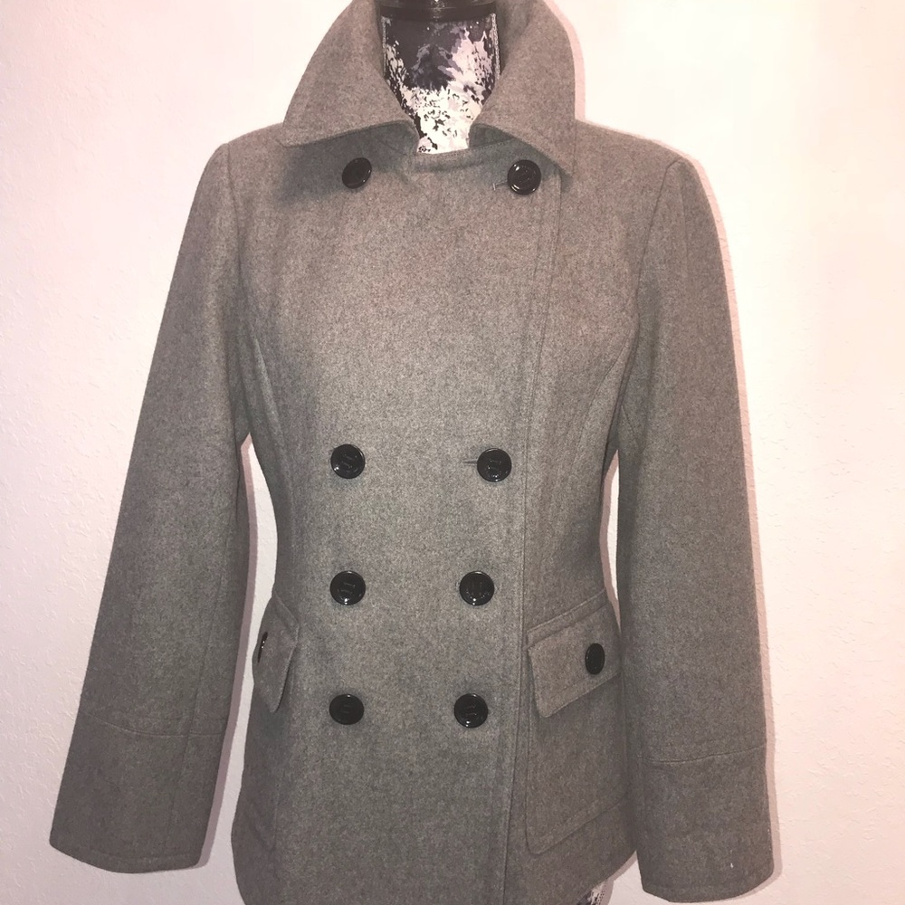 Grey Calvin Klein Peacoat